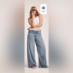 NWT Lucky Brand Palazzo Jeans